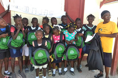 Backpacks and Shoes Distribution